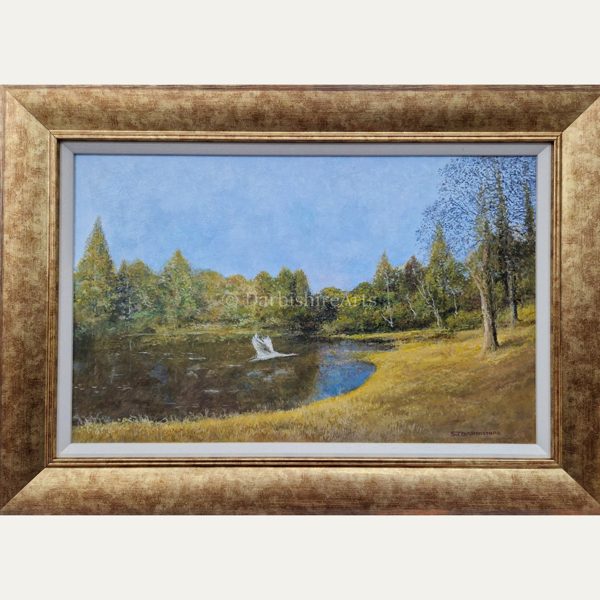 'Early morning Tarn Hows' original painting 'SOLD'