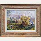 'The First Swallows' original painting 'SOLD'