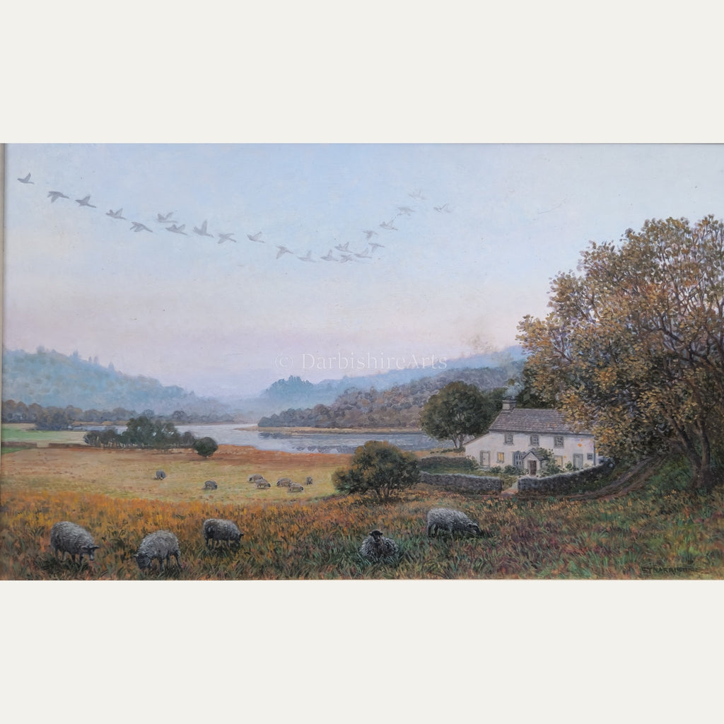 'Through the Morning Mist' original painting
