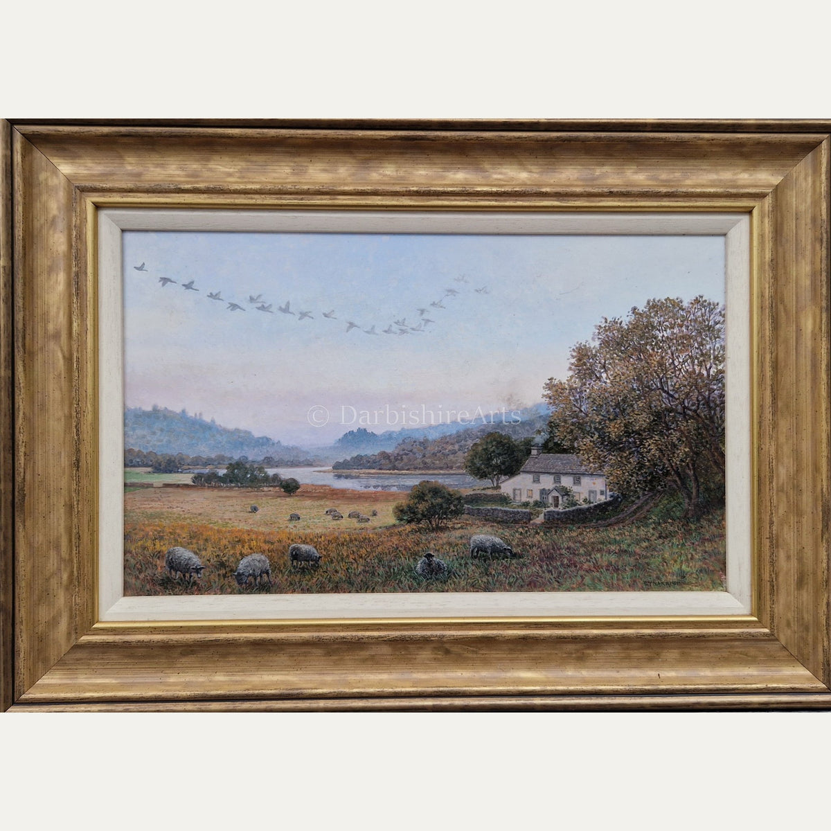 'Through the Morning Mist' original painting